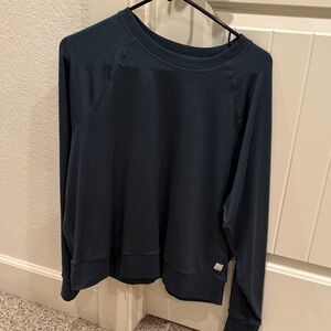 Vuori Long Sleeve Halo Crew Moss Heather